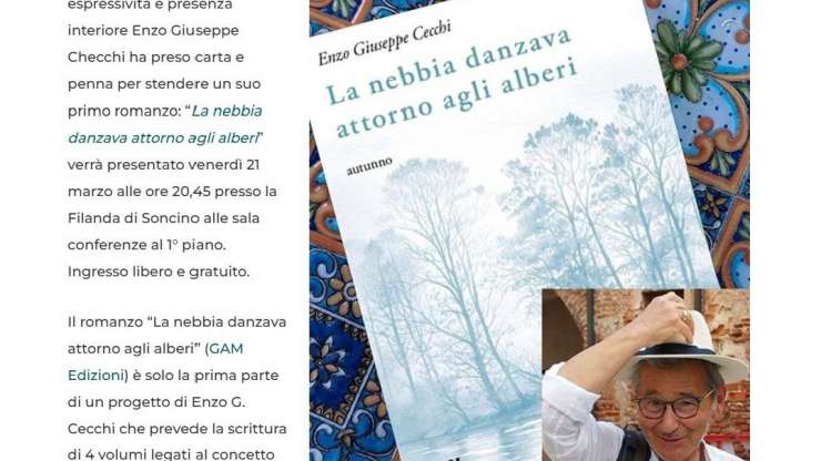 La nebbia danzava attorno agli alberi