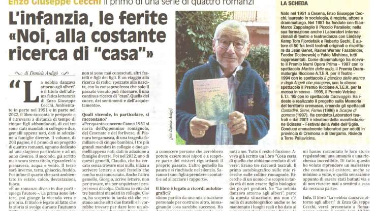 L’infanzia, le ferite «Noi, alla costante ricerca di “casa”»