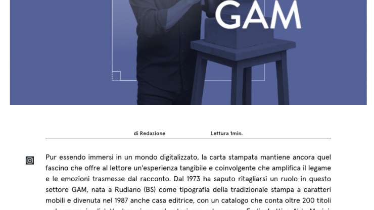 L’arte di fare libri di GAM, tra editoria e tipografia